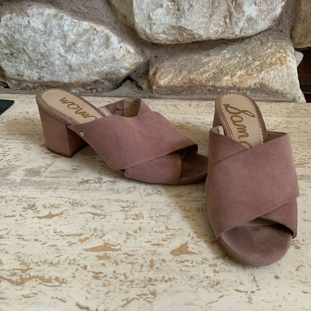 Sam edelman Jayne suede heels 5.5